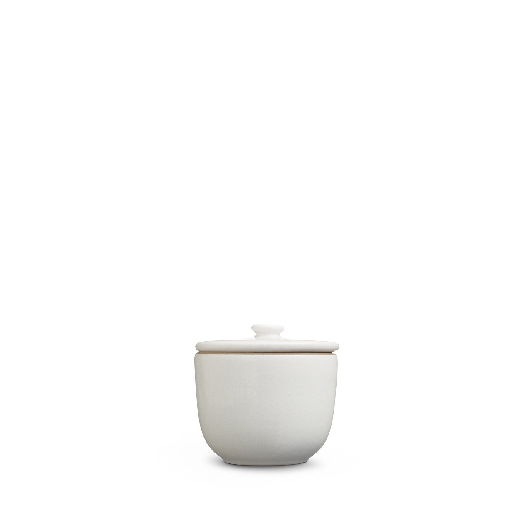 Sugar Bowl in Opaque White Zoom Image 1