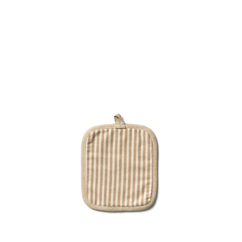 Organic Cotton Ticking Stripe Potholder Image 1